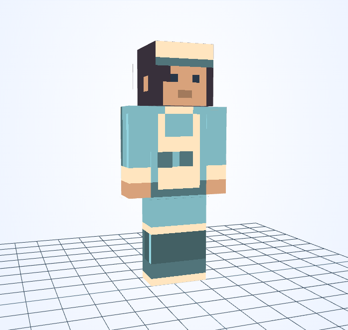 Dueño del café nube — skin de Minecraft