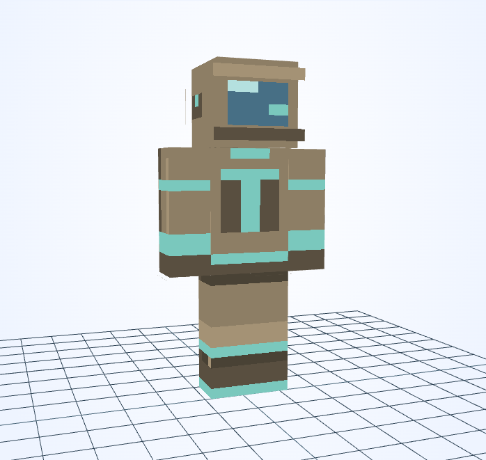 深宇宙の採掘者 — Minecraftスキン