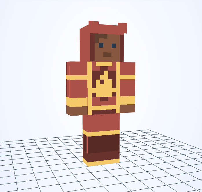 Ember Mage — Minecraft skin