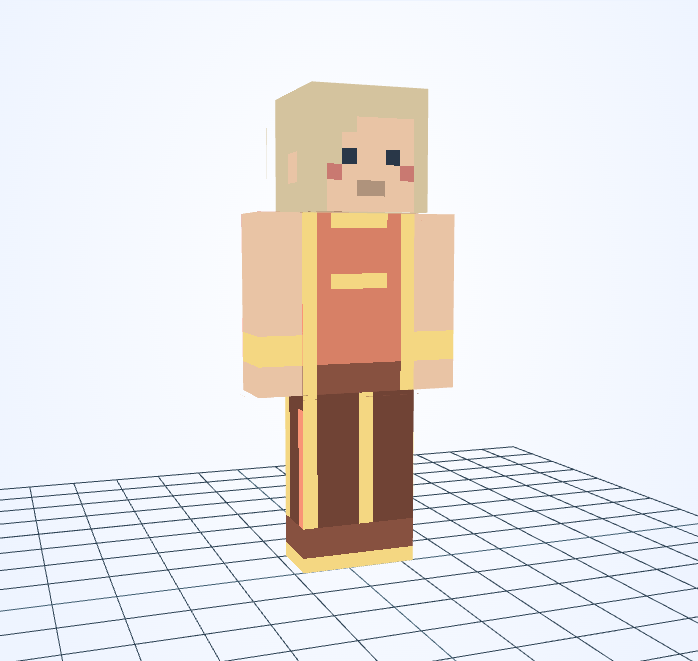 Sunset Runner — Minecraft skin